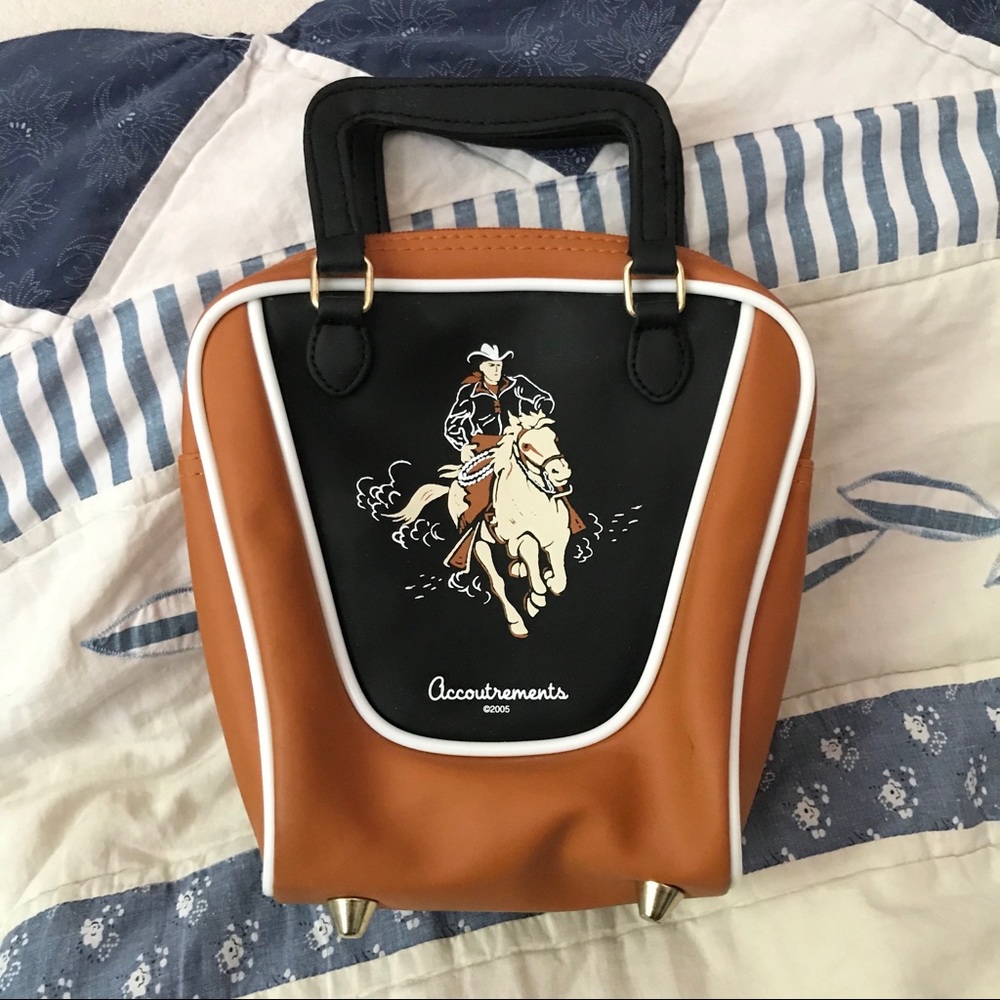 Accoutrements Western Mini Bowling Bag Purse